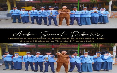 TIM DEBAT UPT SMAN 5 Parepare tahun 2024.