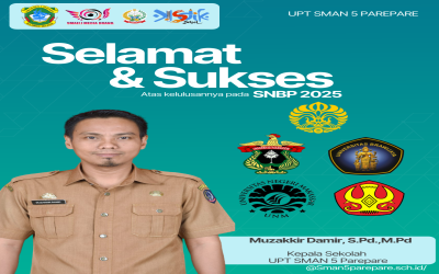 Tetesan Air Mata dan Senyum Kebahagiaan: Perjuangan Siswa SMAN 5 Parepare Berbuah Manis di SNBP 2025